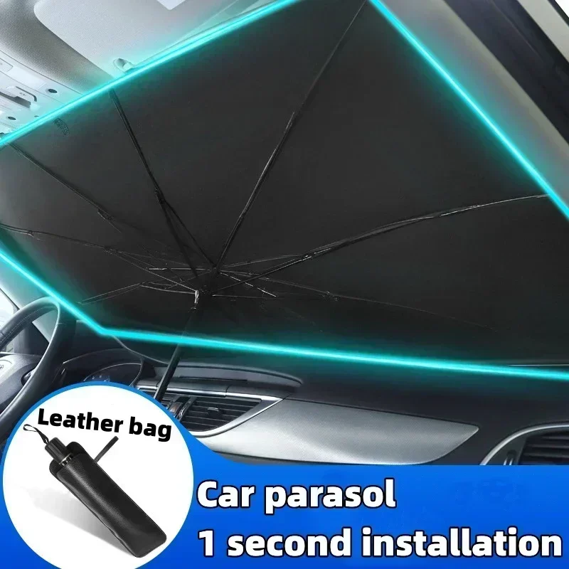 Car Sunshade Windshield Umbrella Foldable - Araba Şemsiyesi Güneşlik Ön Cam Kaplaması