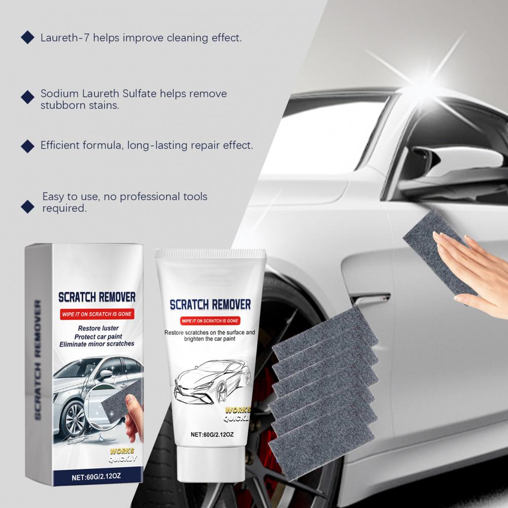 Car Scratch Repair Polishing Wax Paste - Nano Kıvılcım Bezi Araba Çizik Sökücü