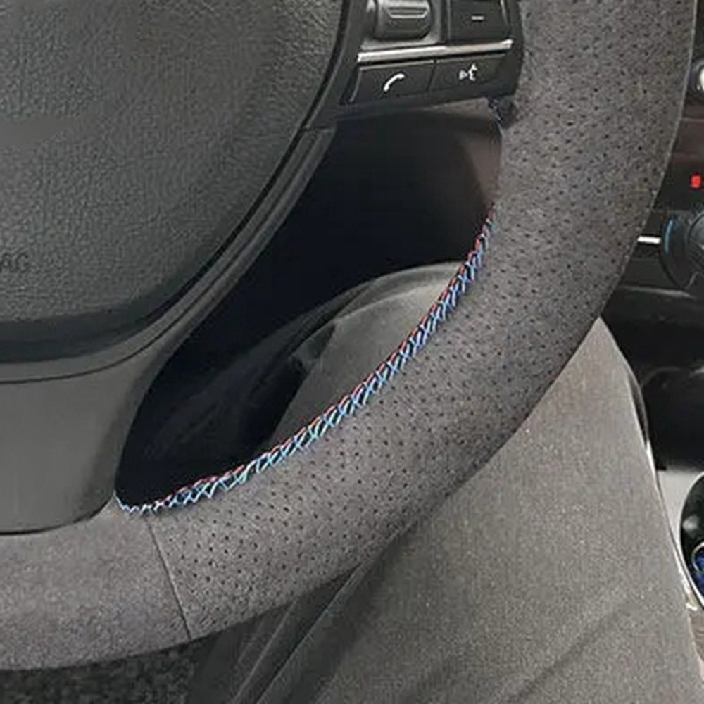 Özelleştirilmiş kaymaz süet ha - Car Steering Wheel Cover Anti Slip Breathable incelemesi ve fiyatı