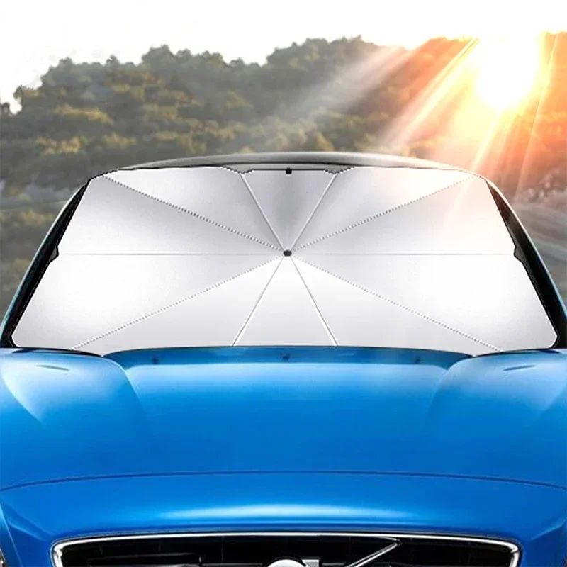 Araba Ön Camı Güneşlik, Katlan - Car Sunshade Windshield Umbrella Foldable incelemesi ve fiyatı